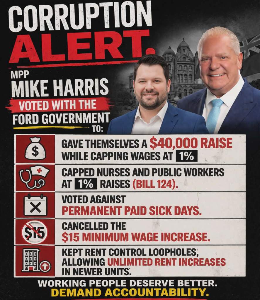 2 PM - Elmira - 63 Arthur St S - MPP Mike Harris's Office