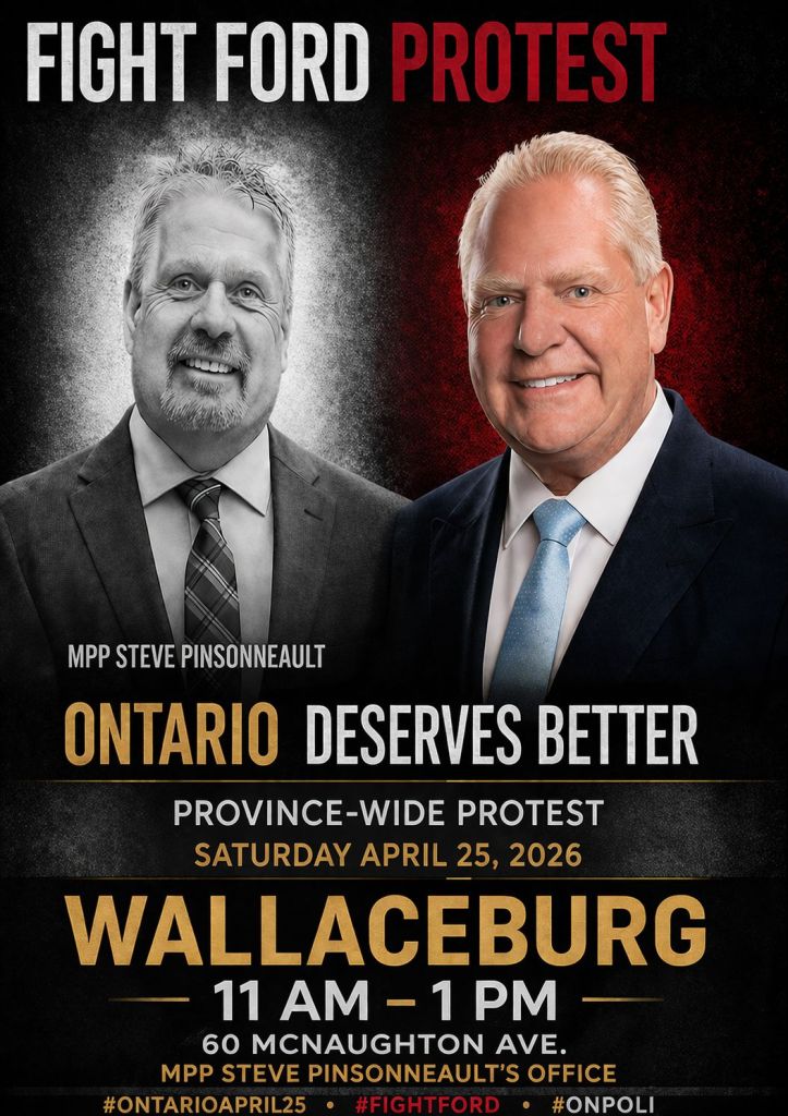 11-1 PM - Wallaceburg - 60 McNaughton Ave - MPP Steve Pinsonneault's Office