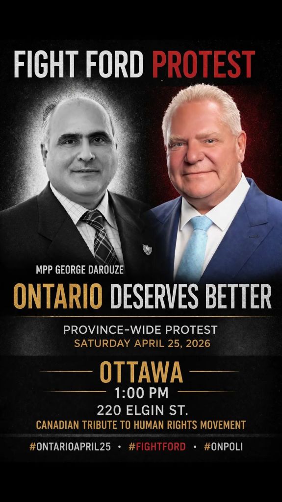 Poster for the location "1 PM - Ottawa - 220 Elgin St - Canadian Tribute to Human Rights Monument"