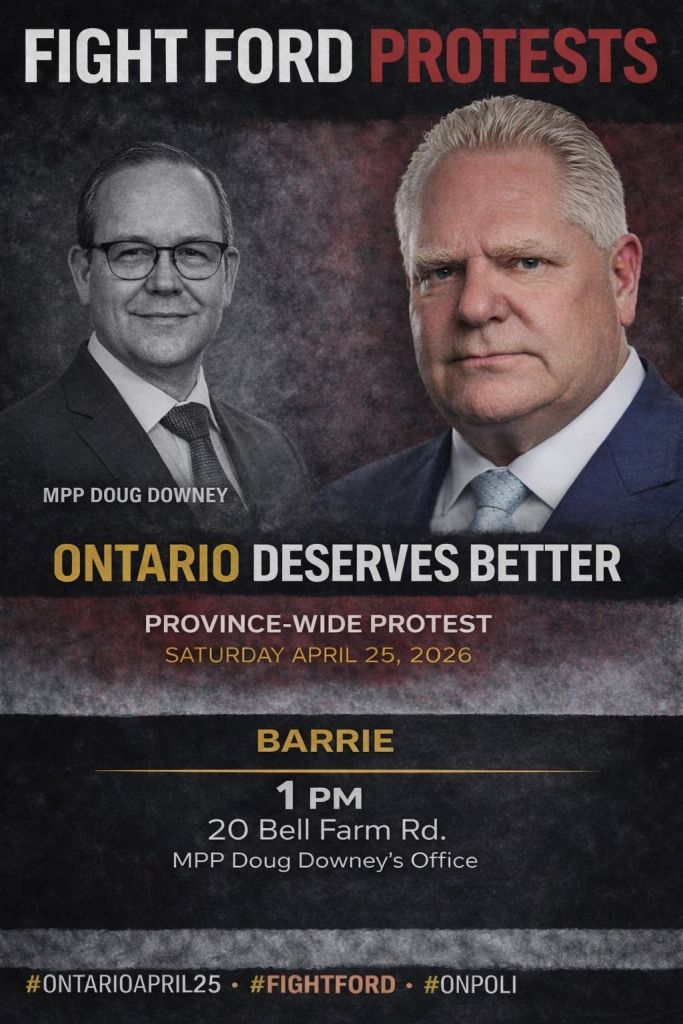 1 PM - Barrie - 20 Bell Farm Rd - MPP Doug Downey's Office