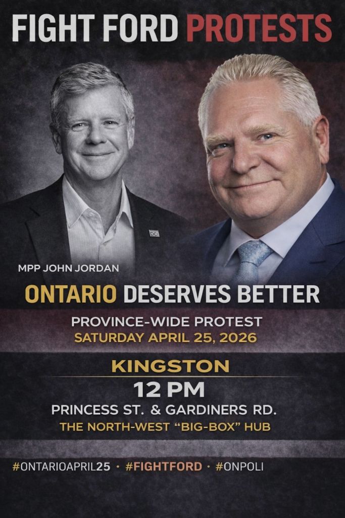 Poster for the location "12 PM - Kingston - Princess St & Gardiners Rd - The North-West "Big Box" Hub"